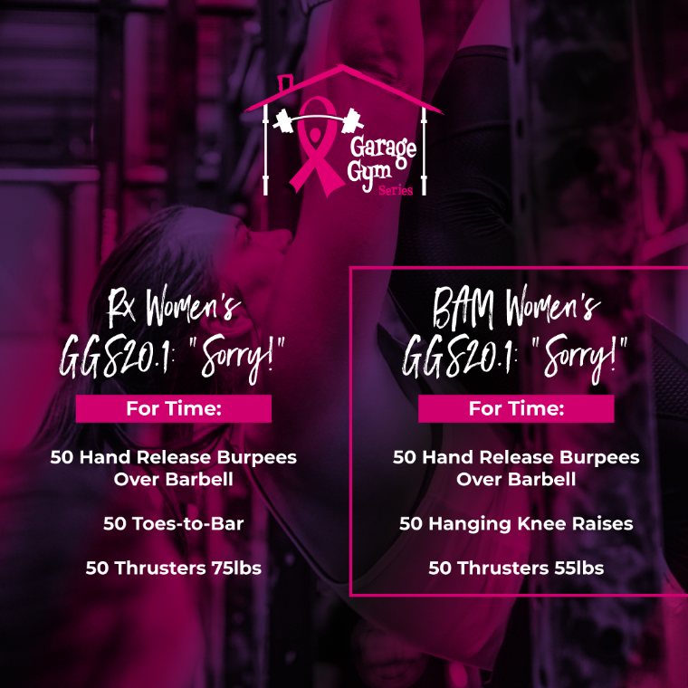 6-11-20 Garage Gym Series