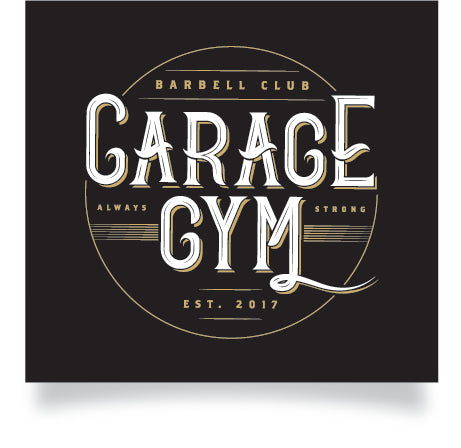 Banner 3x3 - Garage Gym Barbell